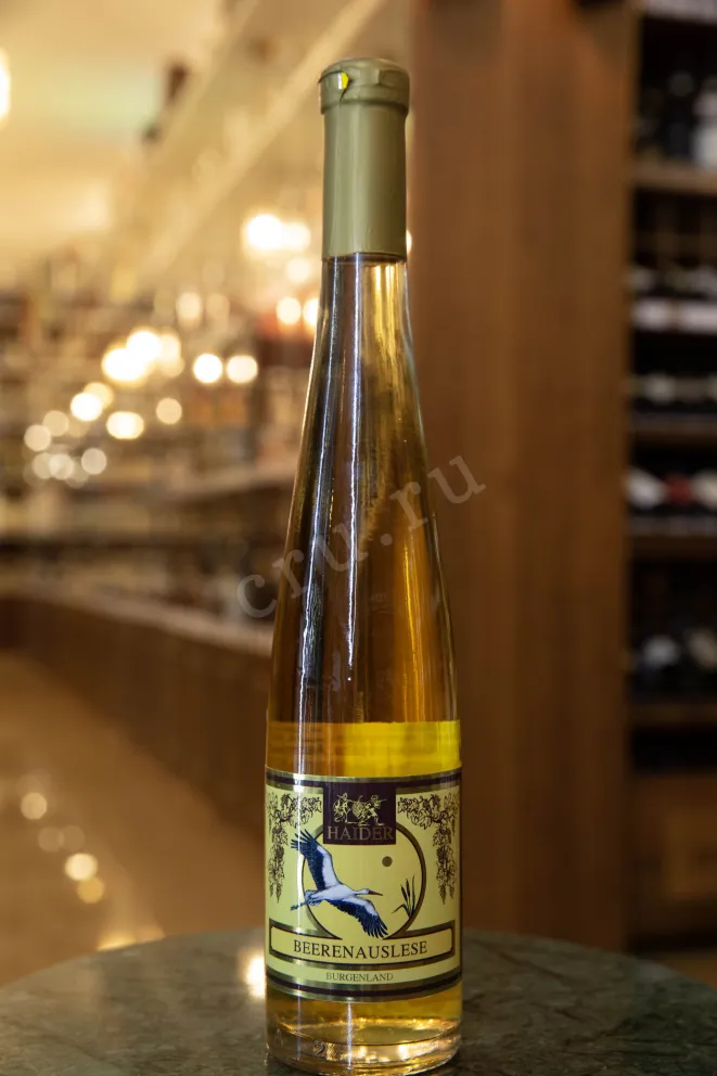 В магазине Крю Профи Weinhof Haider Beerenauslese 2018 0.375 л