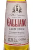 Этикетка Galliano L'Autentico 0.5 л
