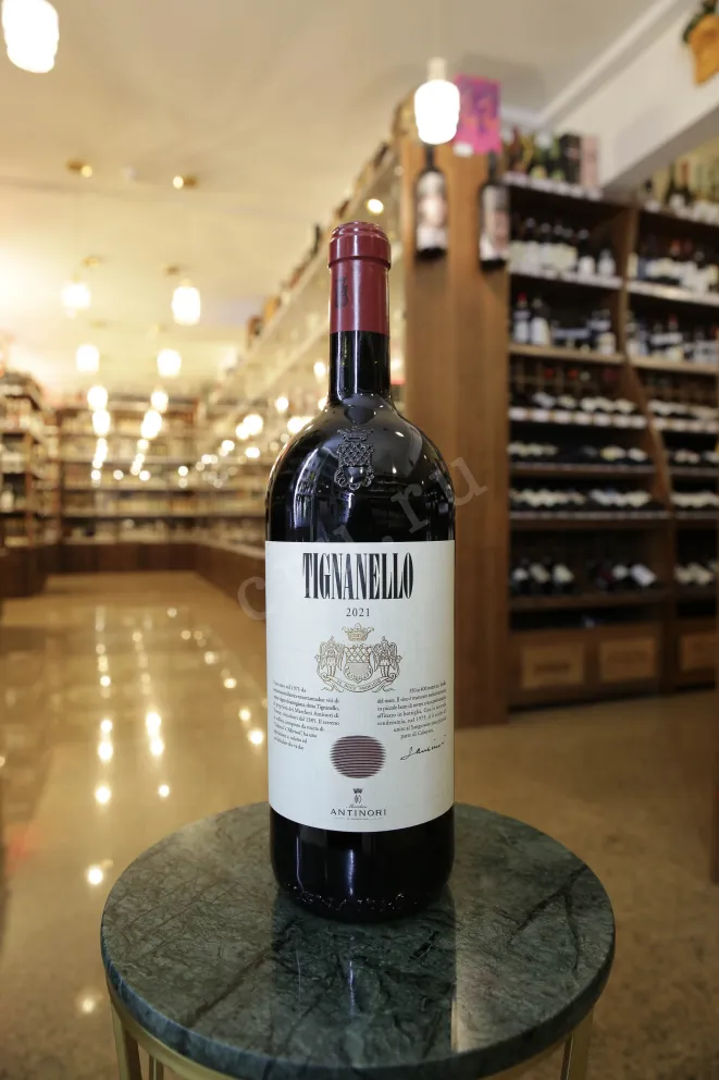 В магазине Крю Профи Antinori Tignanello Tosacana IGT in wooden box 2021 1.5 л