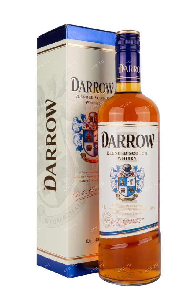 Виски Darrow with gift box  0.7 л