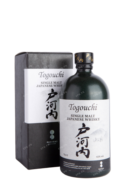 Виски Togouchi Single Malt with gift box  0.7 л