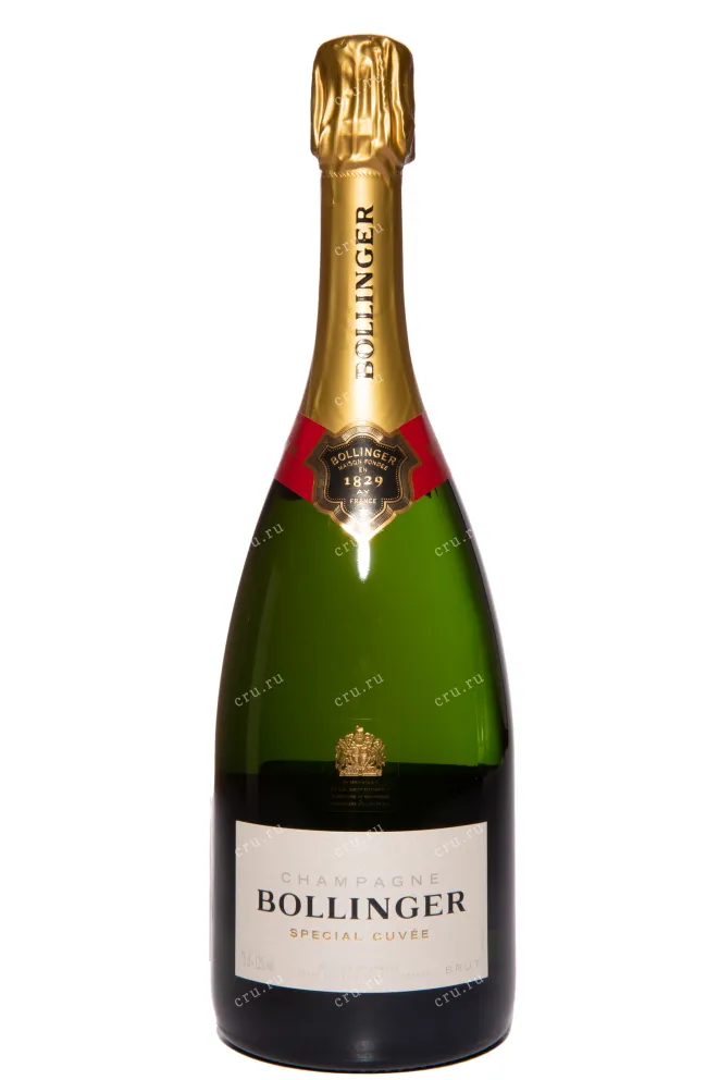 Бутылка Bollinger Special Cuvee Brut in gift box 2018 0.75 л