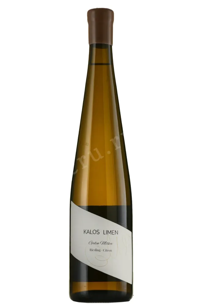 Вино Калос Лимен Галин Милков Рислинг-Цитрон 2024 0.75 л
