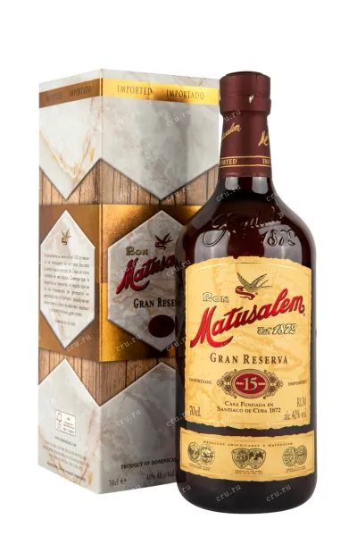 Ром Matusalem Gran Reserva Solera Blended 15 Years Old gift box  0.7 л