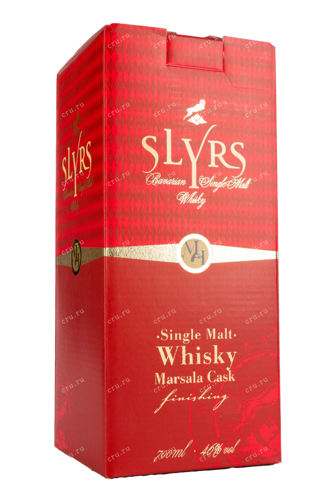 Подарочная коробка Slyrs Marsala Cask gift box 0.7 л