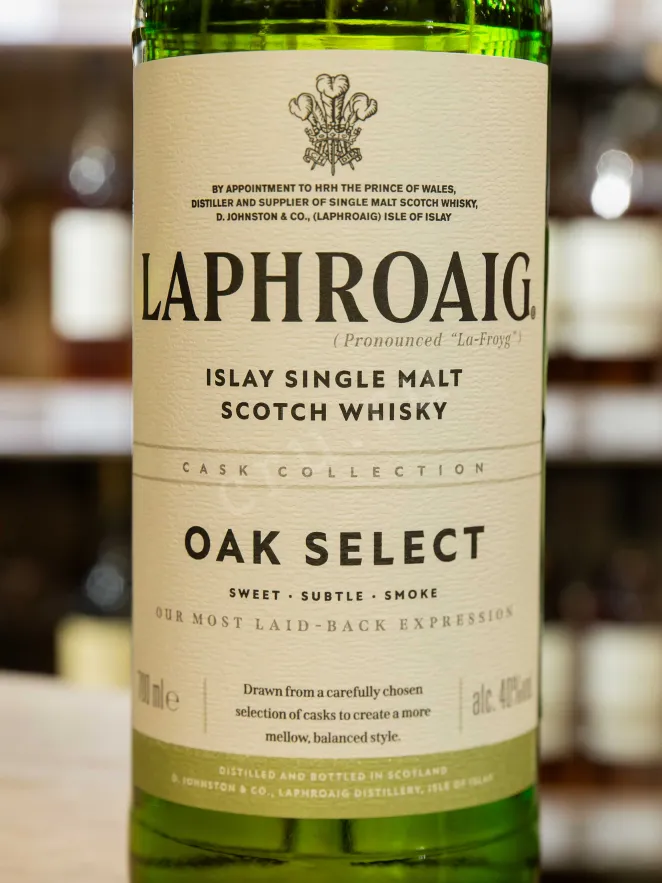 В магазине Крю Профи Laphroaig Oak Select in gift box 0.7 л