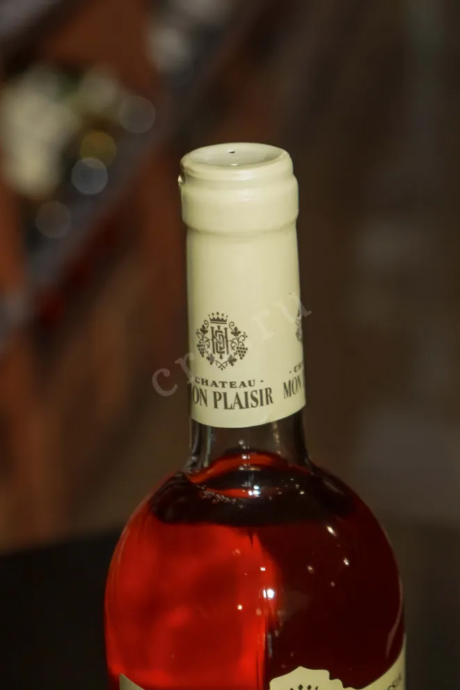 Пробка Chateau Mon Plaisir Rosė Velvet 2021 0.75 л