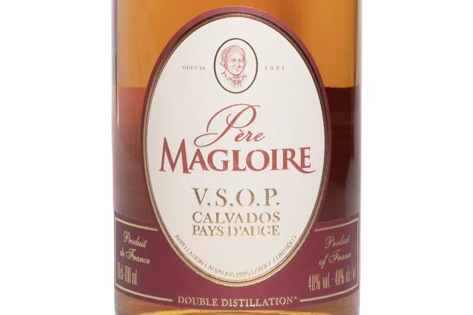 Этикетка Pere Magloire VSOP 0.7 л
