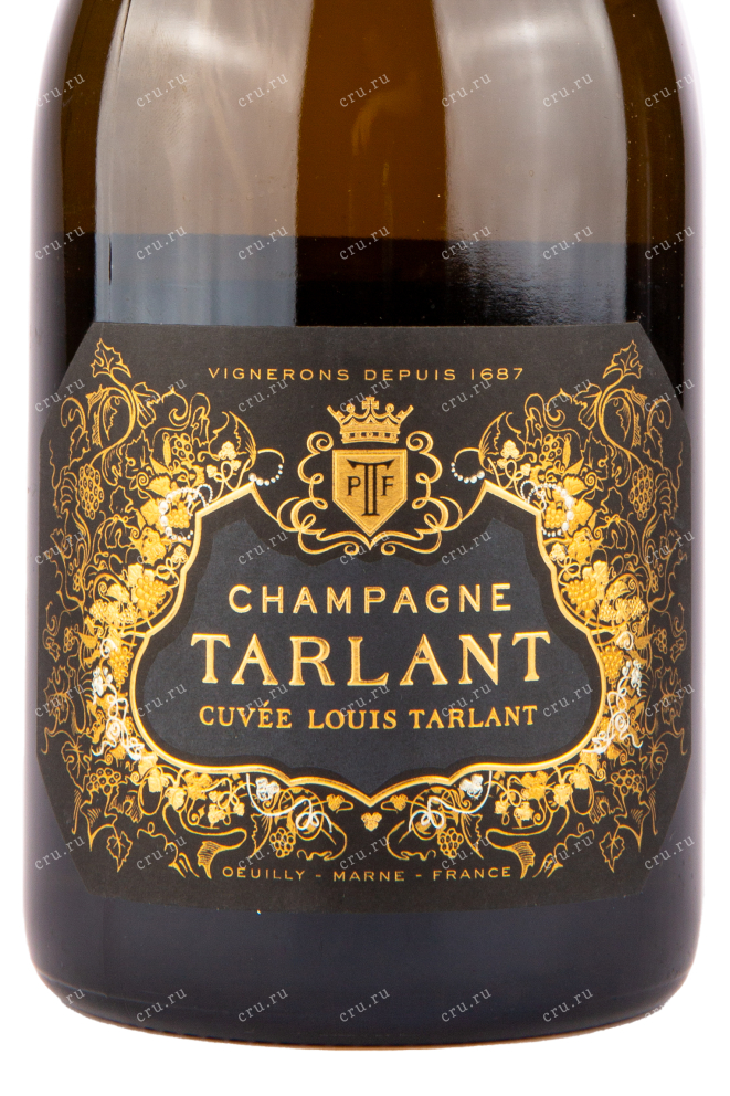 Этикетка игристого вина Tarlant Cuvee Louis Extra Brut 0.75 л