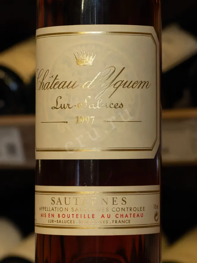 В магазине Крю Профи Chateau d'Yquem Sauternes 1997 0.75 л