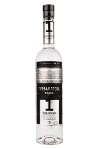 Водка Первая Проба Платинум  0.5 л