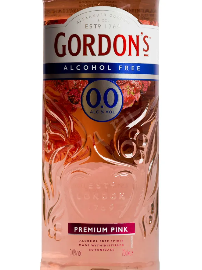 Этикетка Gordons Pink 0 л
