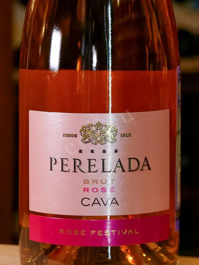 В магазине Крю Профи Cava Perelada Brut Rosado 2021 0.75 л