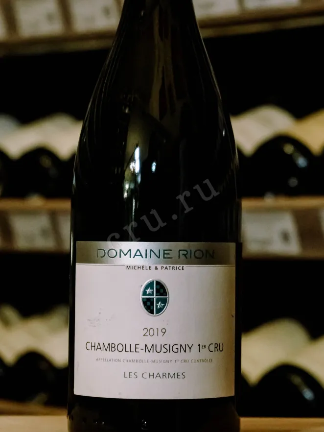 В магазине Крю Профи Chambolle-Musigny 1er Cru Domaine Rion Michele et Patrice Les Charmes 2019 0.75 л