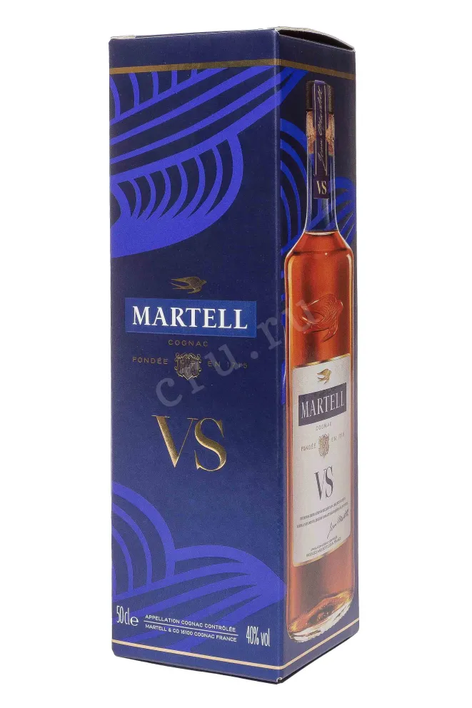 Подарочная коробка Martell VS 2019 0.5 л