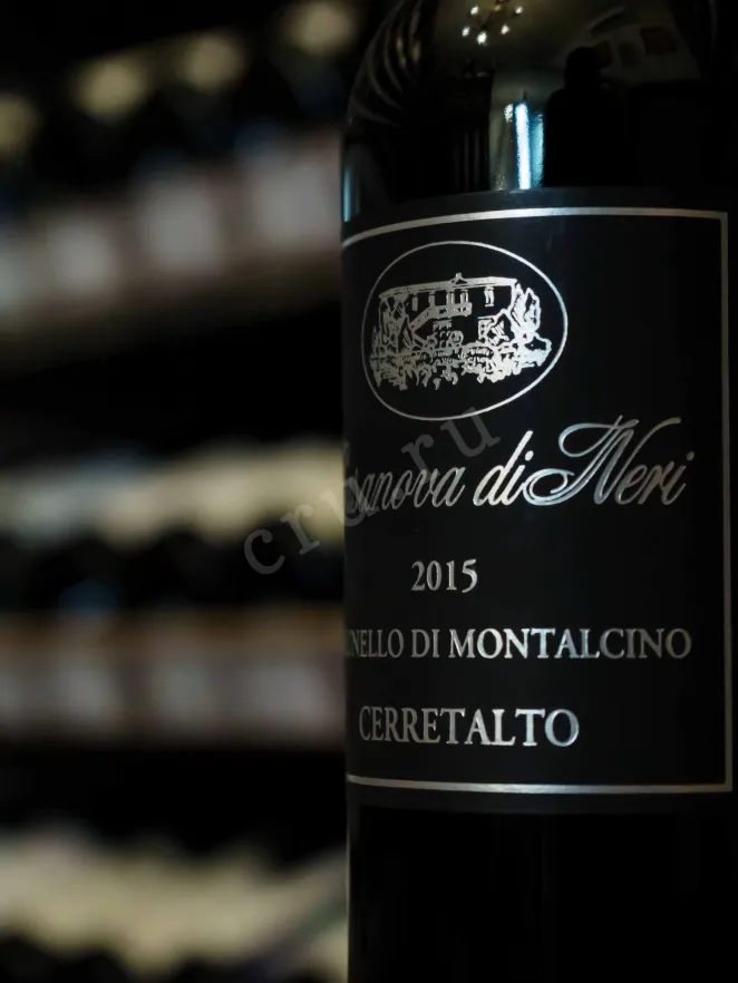 В магазине Крю Профи Casanova di Neri Brunello di Montalcino Cerretalto 2015 0.75 л