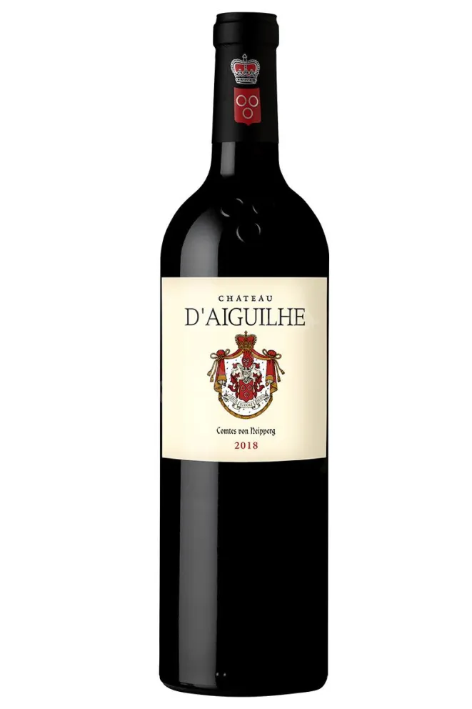 Вино Chateau d'Aiguilhe Castillon-Cotes de Bordeaux 2018 0.75 л