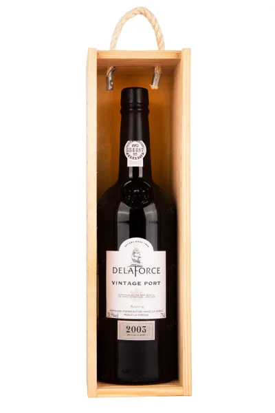 Портвейн Delaforce Vintage with gift box 2003 0.75 л