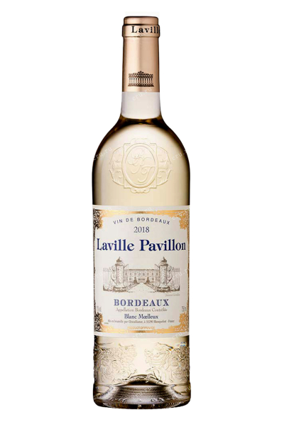 Вино Laville Pavillon Bordeaux Blanc Moelleux AOC 2015 0.75 л