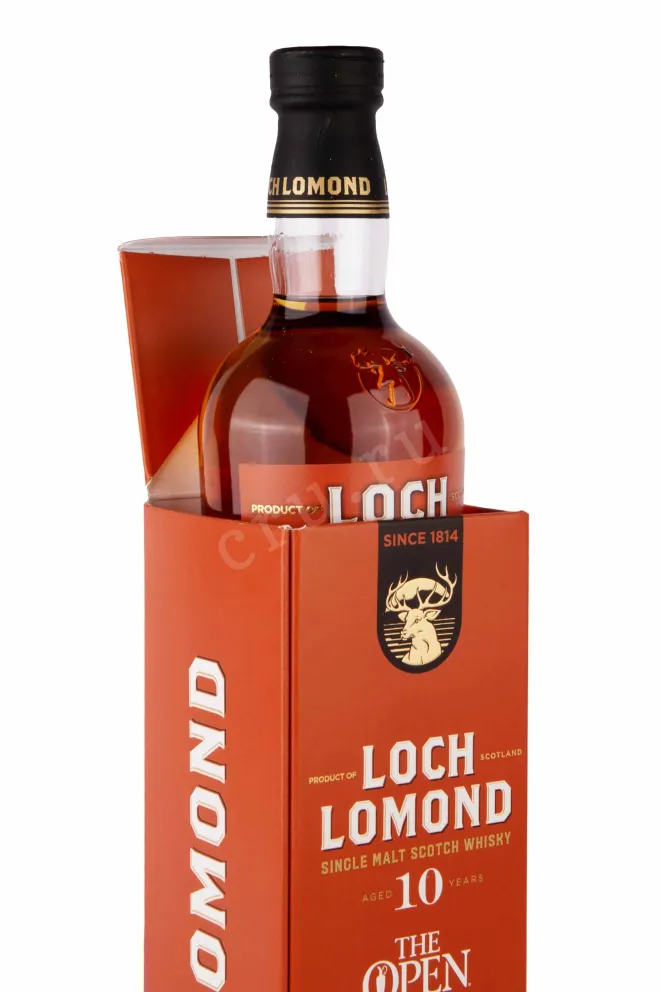 В подарочной коробке Loch Lomond Single Malt 10 years in gift box 0.7 л
