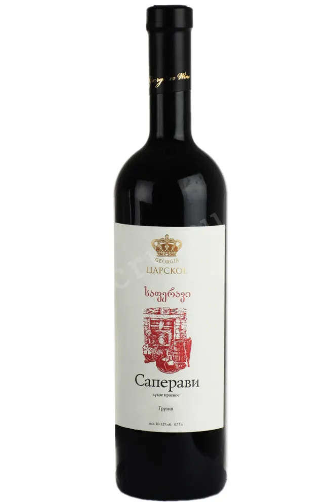 Вино Tsarskoe Saperavi  0.75 л
