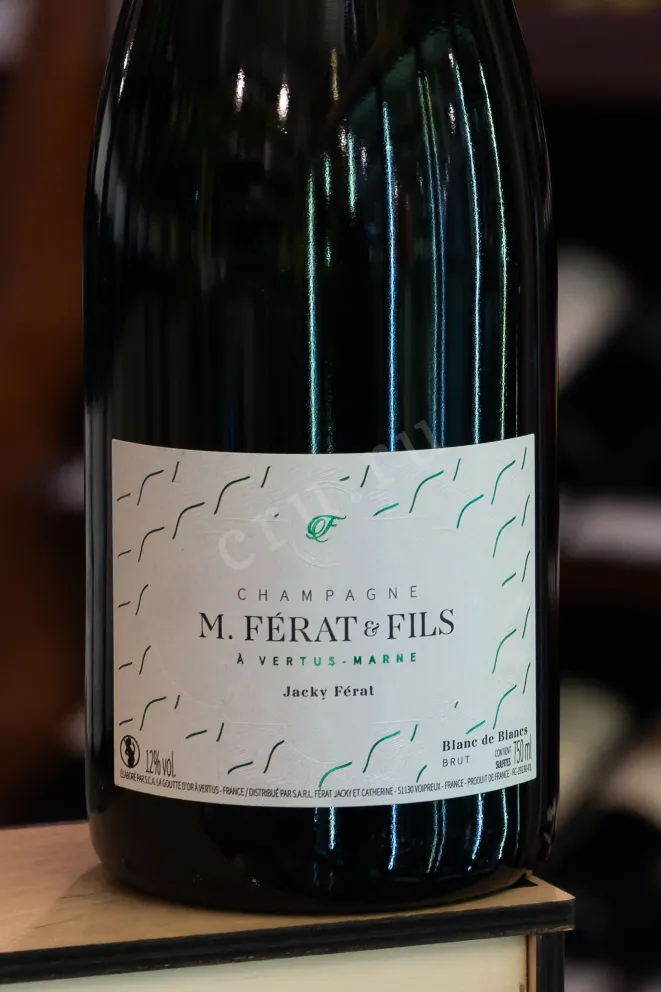 В магазине Крю Профи M. Ferat & Fils Jacky Ferat Blanc de Blancs 2019 0.75 л