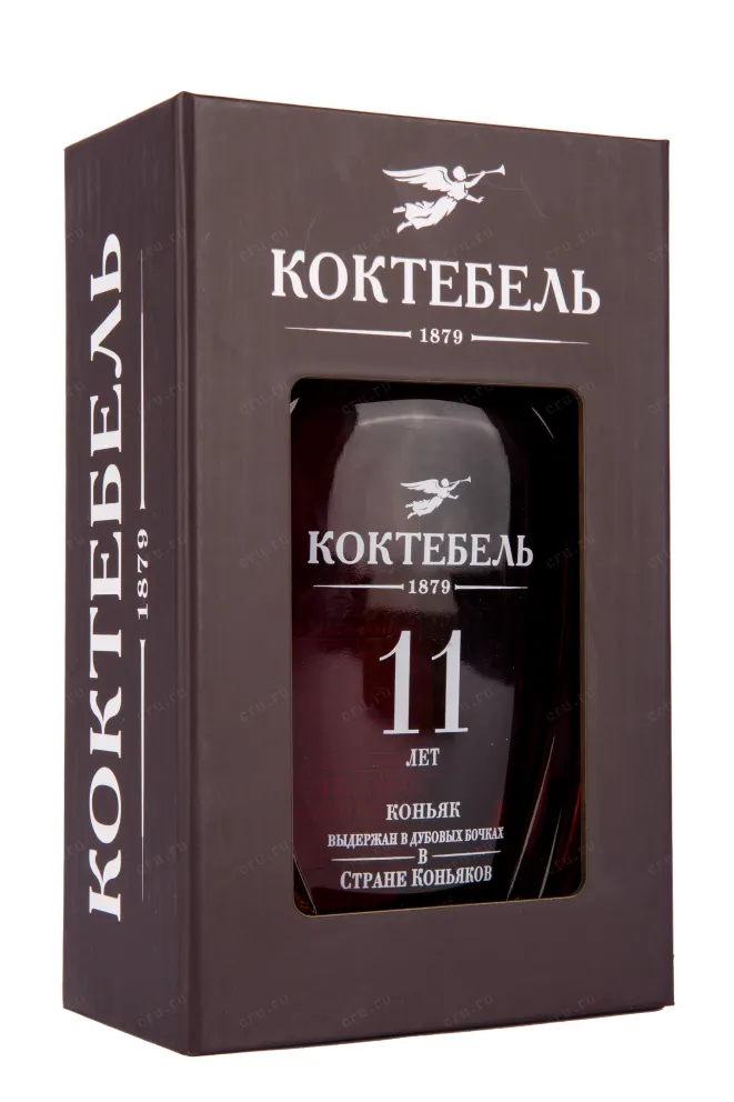 Коньяк  Коктебель КС 11 лет в подарочной упаковке  0.7 л