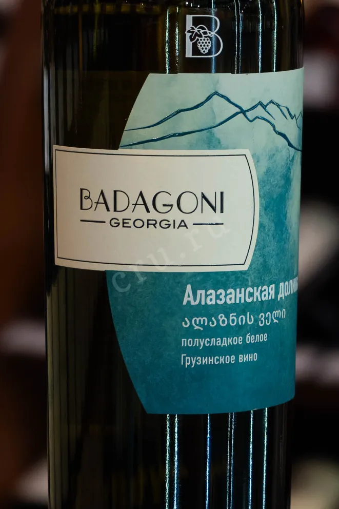 В магазине Крю Профи Badagoni Alazani Valley White 2024 0.75 л