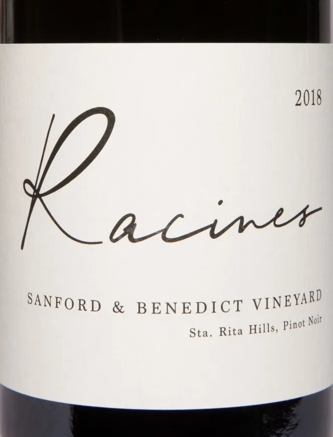 Вино Racines Sta Rita Hills Sanford & Benedict Vineyard Pinot Noir 0.75 л