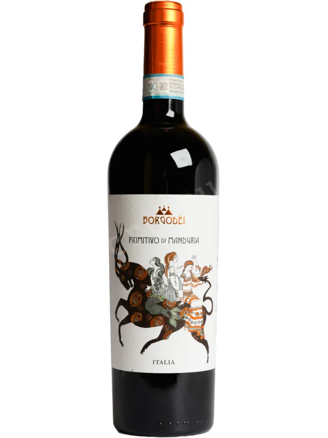 Вино Orion Wines Borgodei Primitivo di Manduria 2024 0.75 л