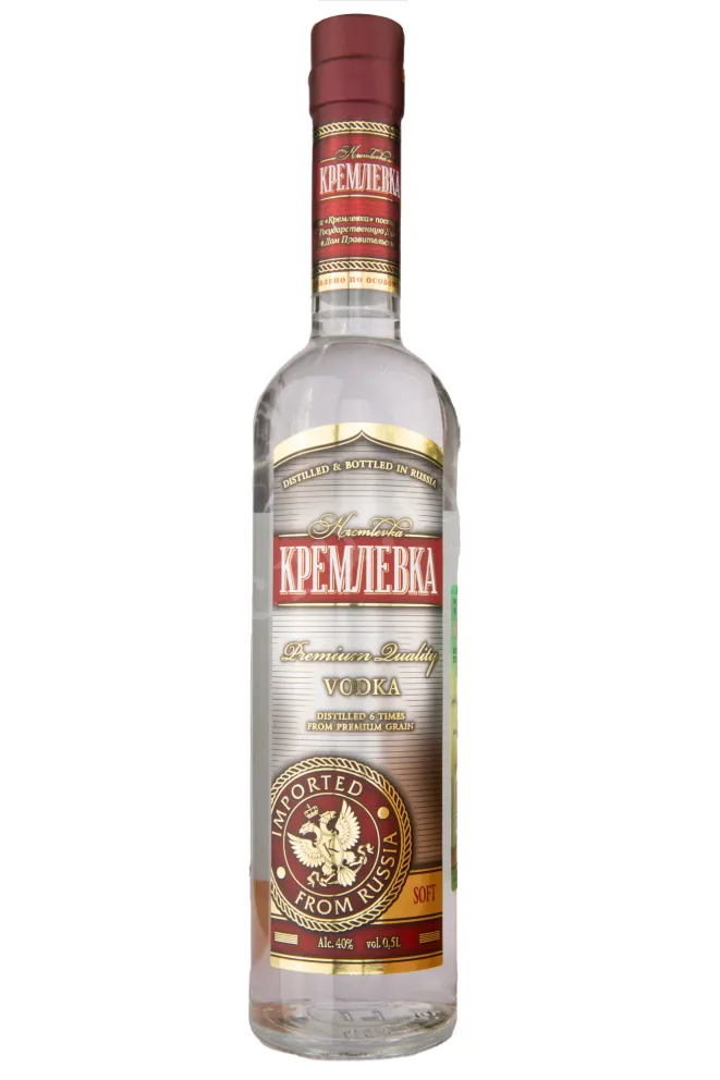 Водка Кремлёвка Мягкая  0.5 л