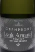Этикетка Louis Armand Premier Cru Blanc de Blancs Brut 2021 0.75 л