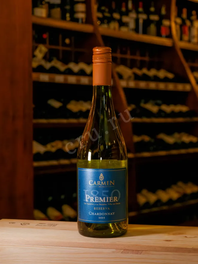 В магазине Крю Профи Carmen Premier Reserva Chardonnay 2023 0.75 л