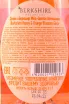 Контрэтикетка Berkshire Honey & Orange Blossom 0.5 л