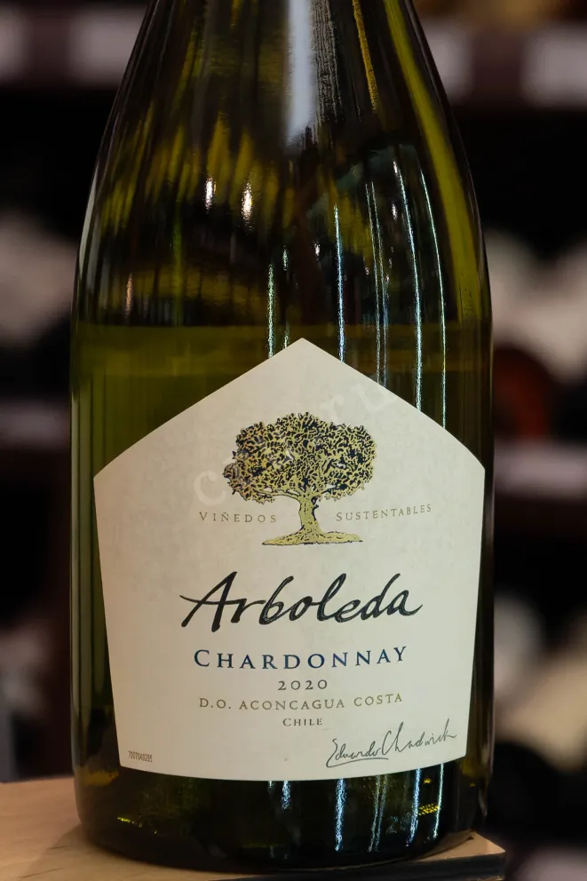 В магазине Крю Профи Arboleda Chardonnay 2020 0.75 л