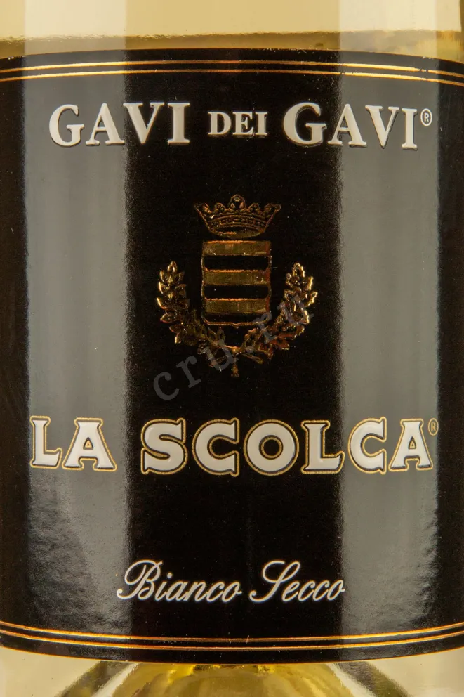 Этикетка La Scolca Gavi del Gavi 0.375 л
