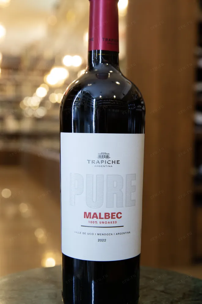 В магазине Крю Профи Trapiche Pure Malbec 2022 0.75 л