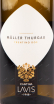 Этикетка вина Lavis Muller Thurgau Trentino DOC 0.75 л