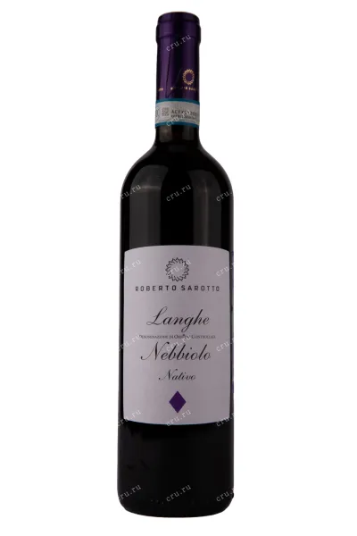 Вино Nativo Langhe Nebbiolo Roberto Sarotto 2022 0.75 л