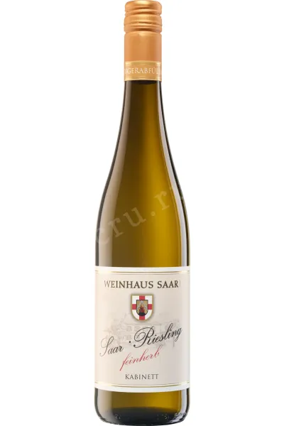 Вино Moselland Weinhaus Saar Riesling Kabinett Mosel Pradikatswein 2024 0.75 л