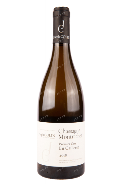 Вино Chassagne-Montrachet Premier Cru En Cailleret Joseph Colin 2018 0.75 л