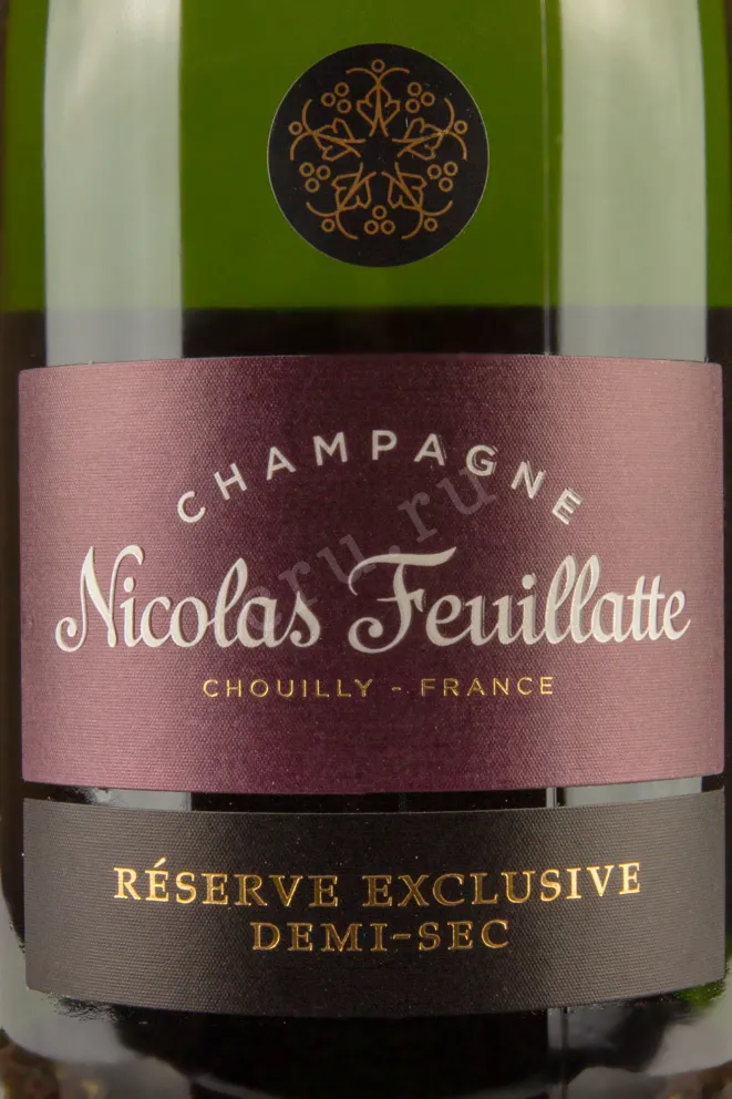 Этикетка Nicolas Feuillatte Reserve Exclusive Demi-Sec Selection 0,75 л
