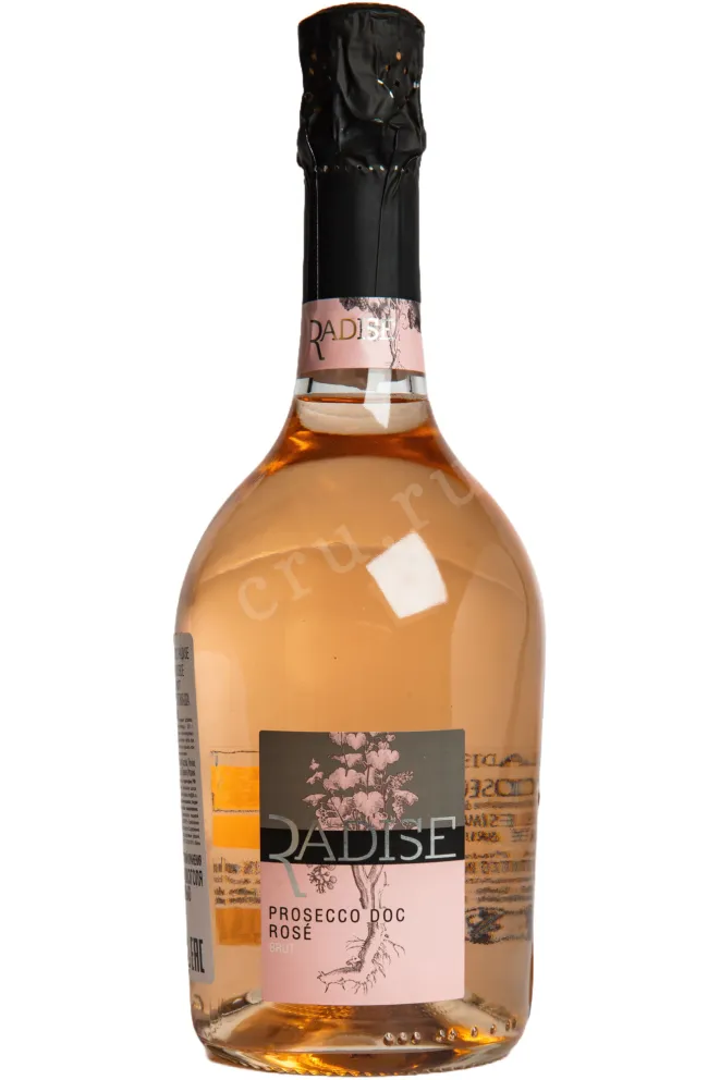 Игристое вино Radise Prosecco Millesimato Rose Brut DOC 2024 0.75 л
