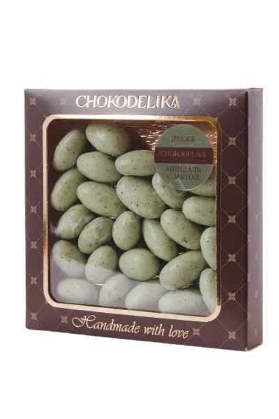  Драже Чокоделика Миндаль и Мята в подарочной упаковке 90 г