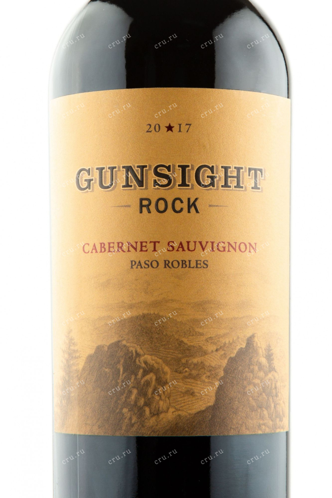 Вино Gunsight Rock Cabernet Sauvignon 2017 0.75 л