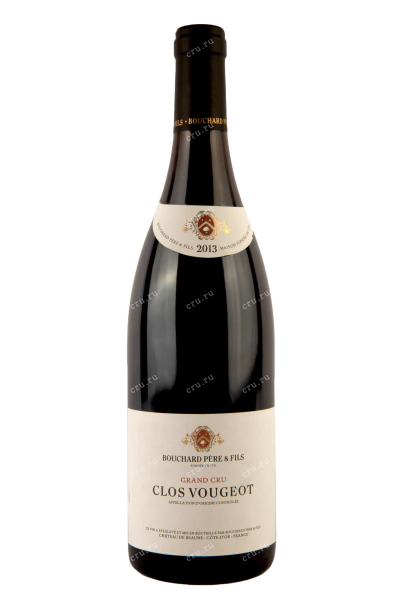 Вино Clos Vougeot Gran Cru Bouchard Pere & Fils 2013 0.75 л
