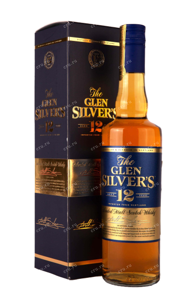 Виски Glen Silver's 12 Years old gift box  0.7 л