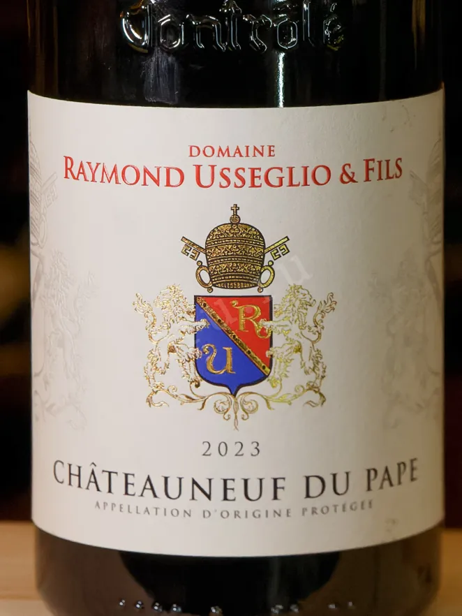 В магазине Крю Профи Domaine Raymond Usseglio Et Fils Chateauneuf du Pape 2023 0.75 л