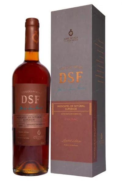 Вино Jose Maria da Fonseca Coleccao Privada DSF Moscatel de Setubal Superior in gift box 1999 0.75 л