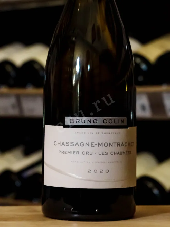 В магазине Крю Профи Bruno Colin Chassagne-Montrachet 1-er Cru Les Chaumees 2020 0.75 л